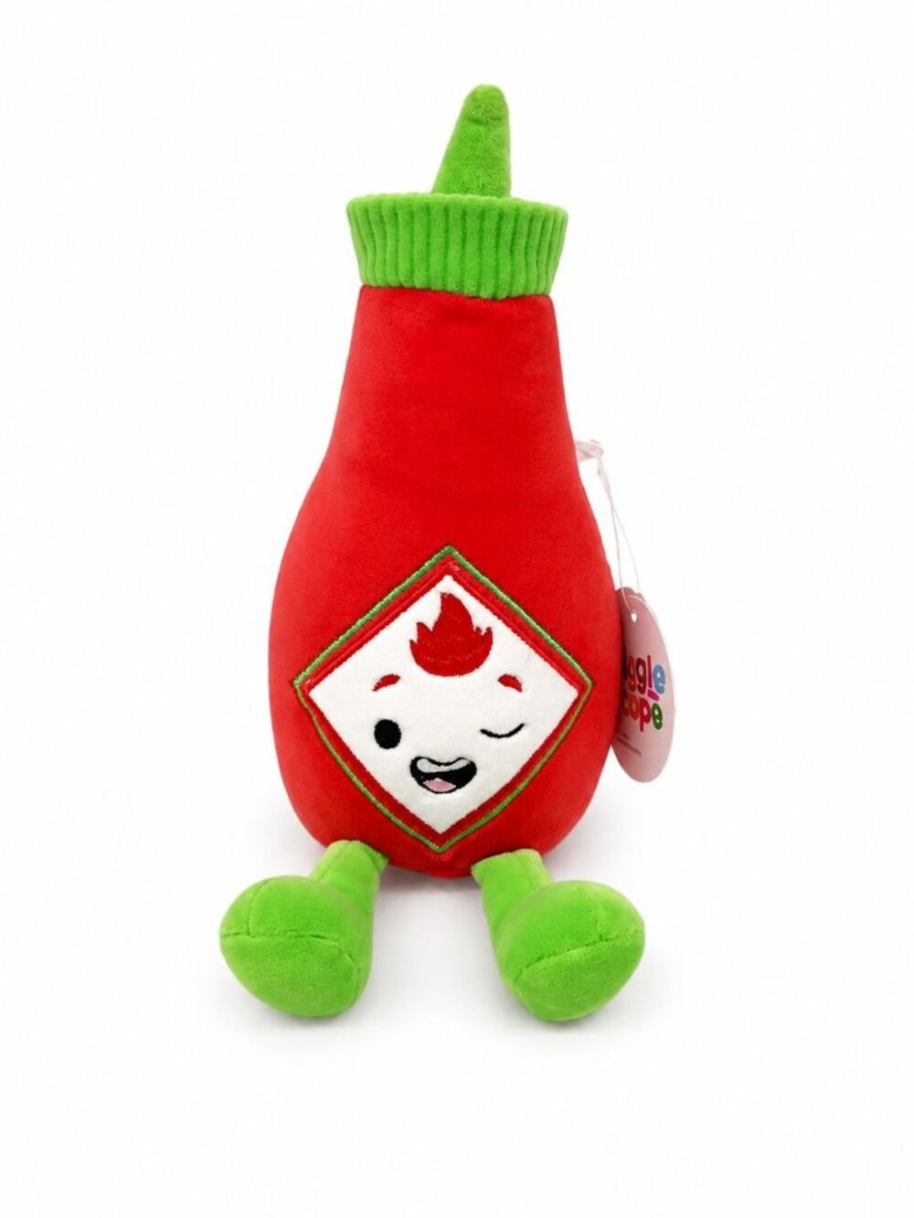Gigglescape Giggle Scape Hot Sauce Bottle Plush Toy 10" NEW